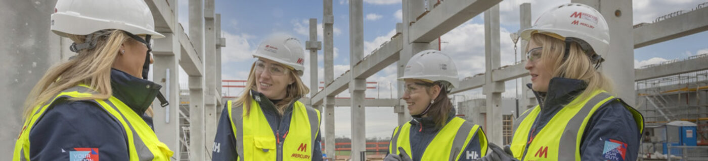 Careers at Mercury - women in construction