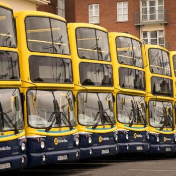 Dublin-Bus-Brandschutz in Wartungswerkstatt