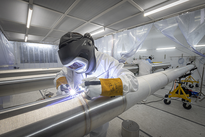 Mercury Life Sciences engineer at work
