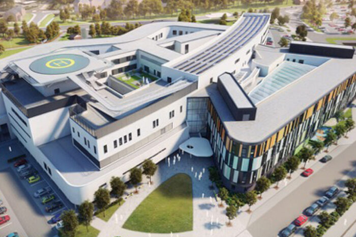 Healthcare-Projekt im Edinburgh Hospital, Schottland, UK