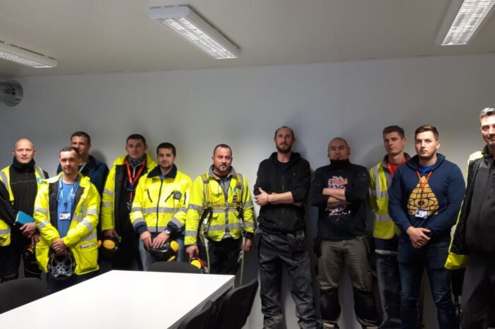 Site Supervisor Safety Programme (SSSP) training throughout November 2019 on one of its Data Centre projects in the Netherlands.