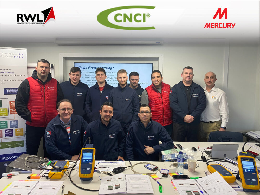 Mercury Partner with RWL and CNET to deliver CNCI Training