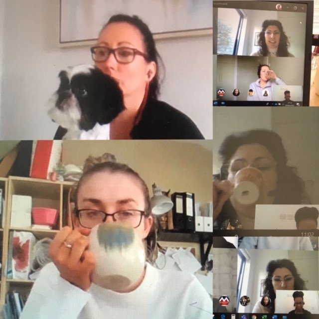 Mercury employees take part in virtual coffee events as part of April wellness initiative