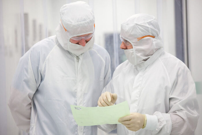 micro processing engineers cleanroom