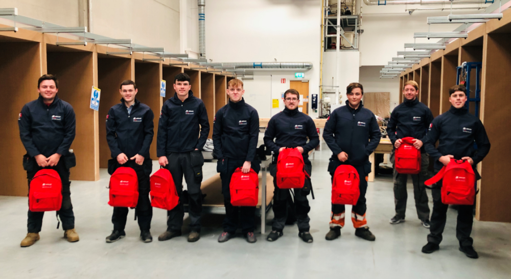 Mercury apprentices onboarded at new Mercury apprentice development centre