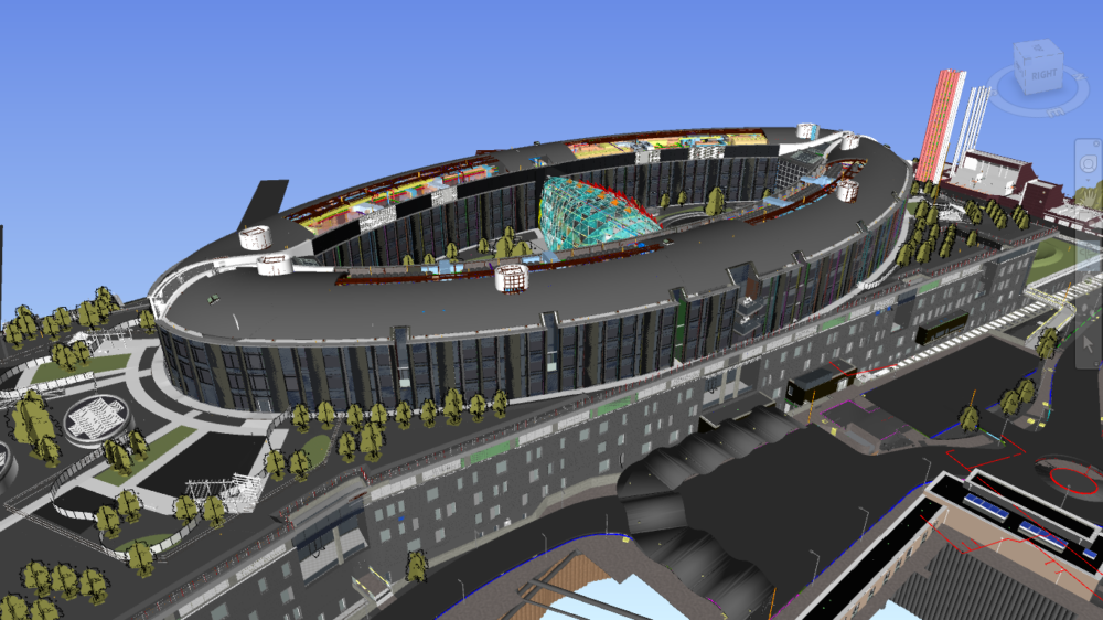 A 4D Synchro Model depicting the NCH.