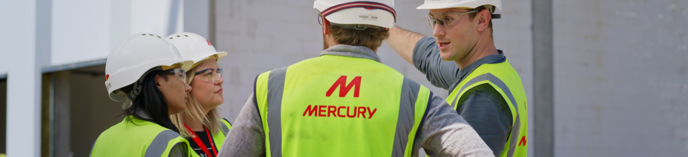 Mercury staff on site