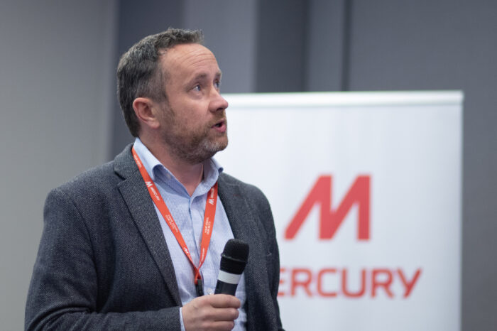 Stephen O'Shea, Managing Director of Mercury's Hyperscale Division.