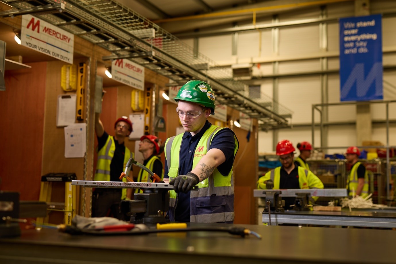 A rising star in Mercury’s Electrical Apprenticeship Programme
